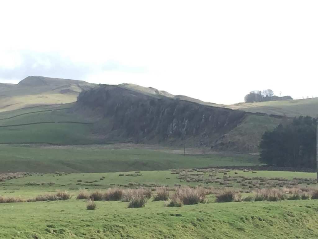 Hillside on Hadrian's Wall Path 